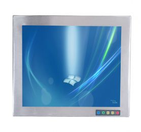 19 Inch Outdoor Stainless Steel Industrial Touch Screen Waterproof Monitor