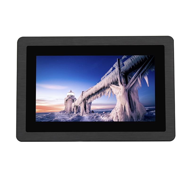 Wide Temperature and Sunlight Readable 7-inch IP67 Dustproof And Waterproof Industrial Touch Monitor