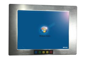 12.1 Inch Wide Temperature Industrial Touch Monitor