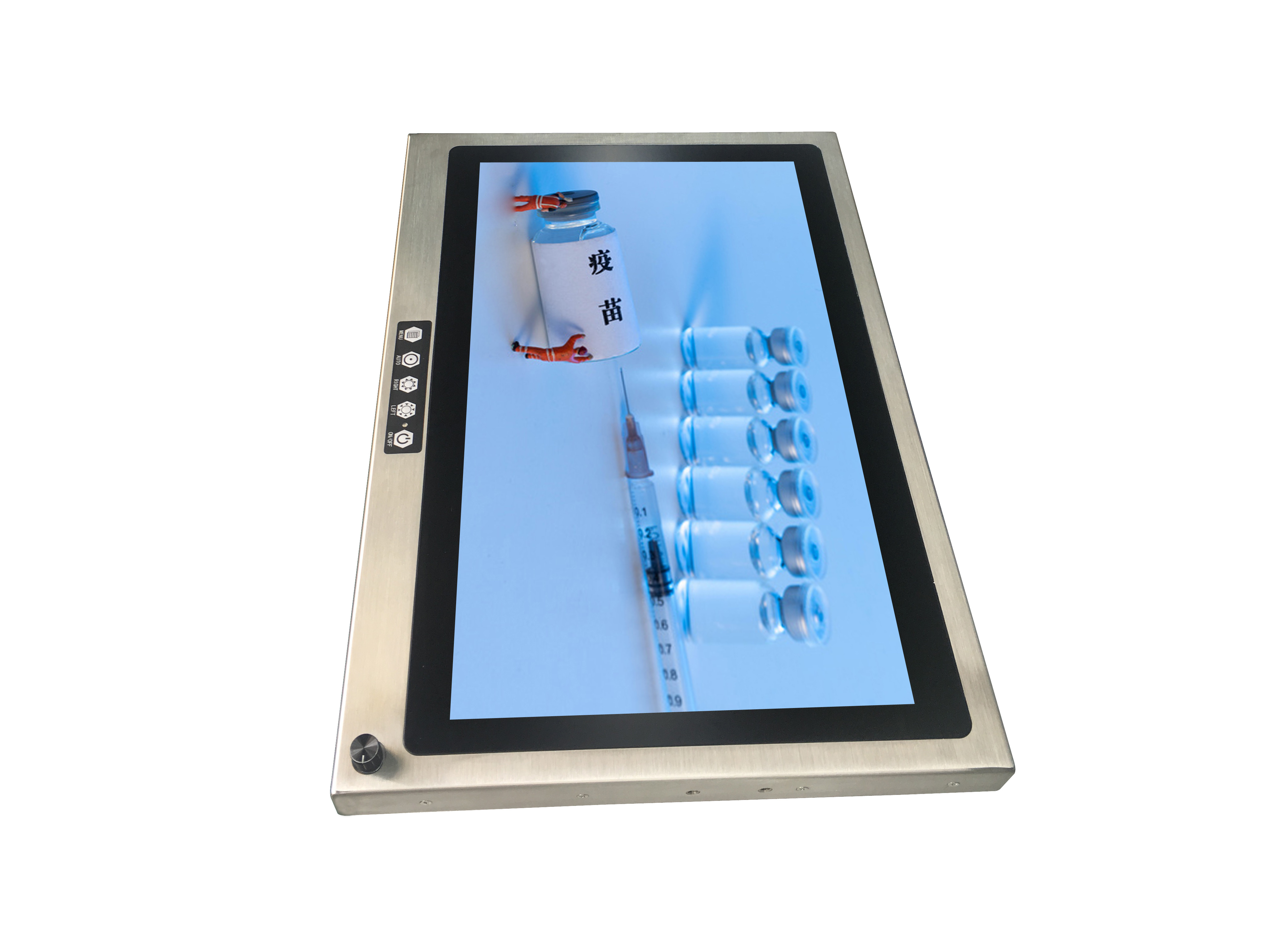 17.3 Inch Stainless Steel Full Ip67 Waterproof Industrial Touch Screen Monitor