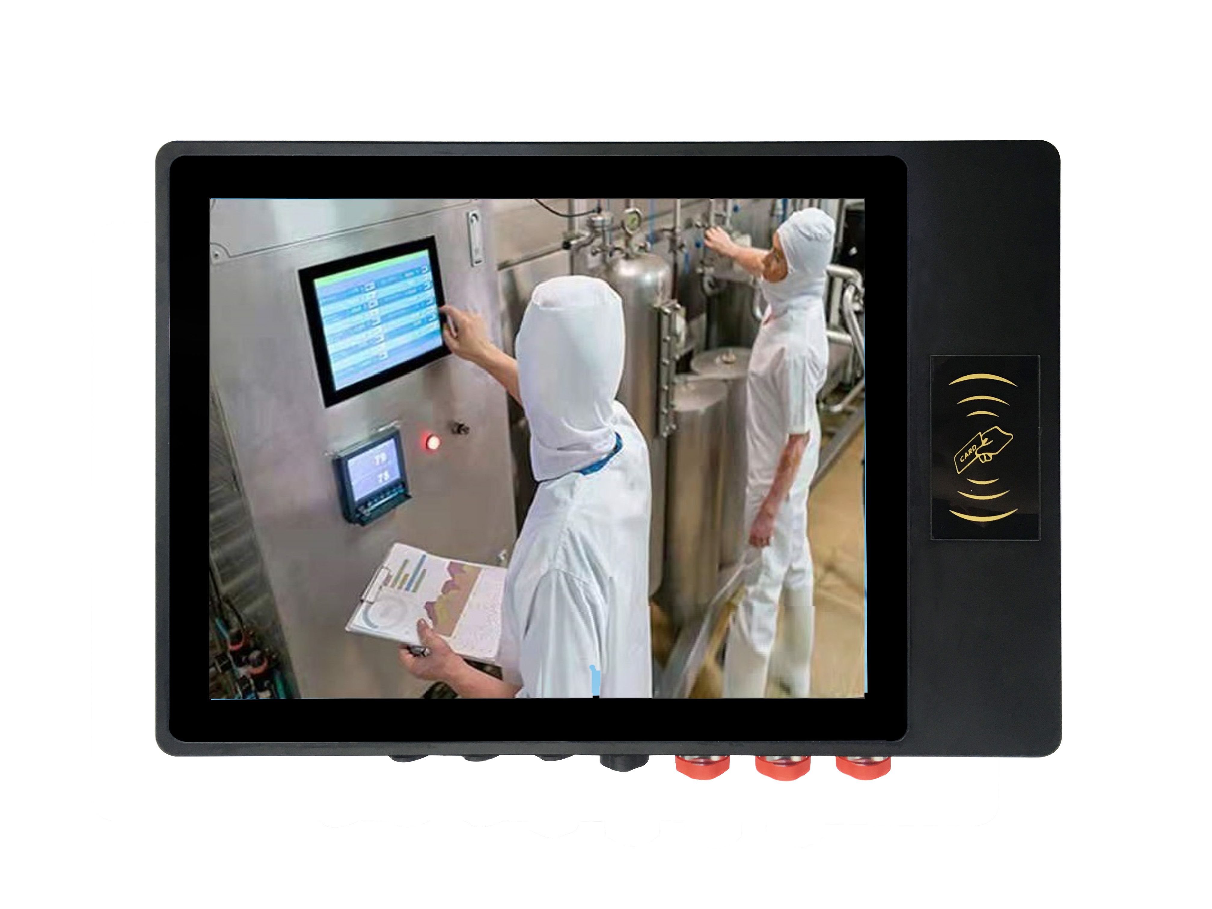 15 inch full IP67 Waterproof Industrial Panel PC with NFC