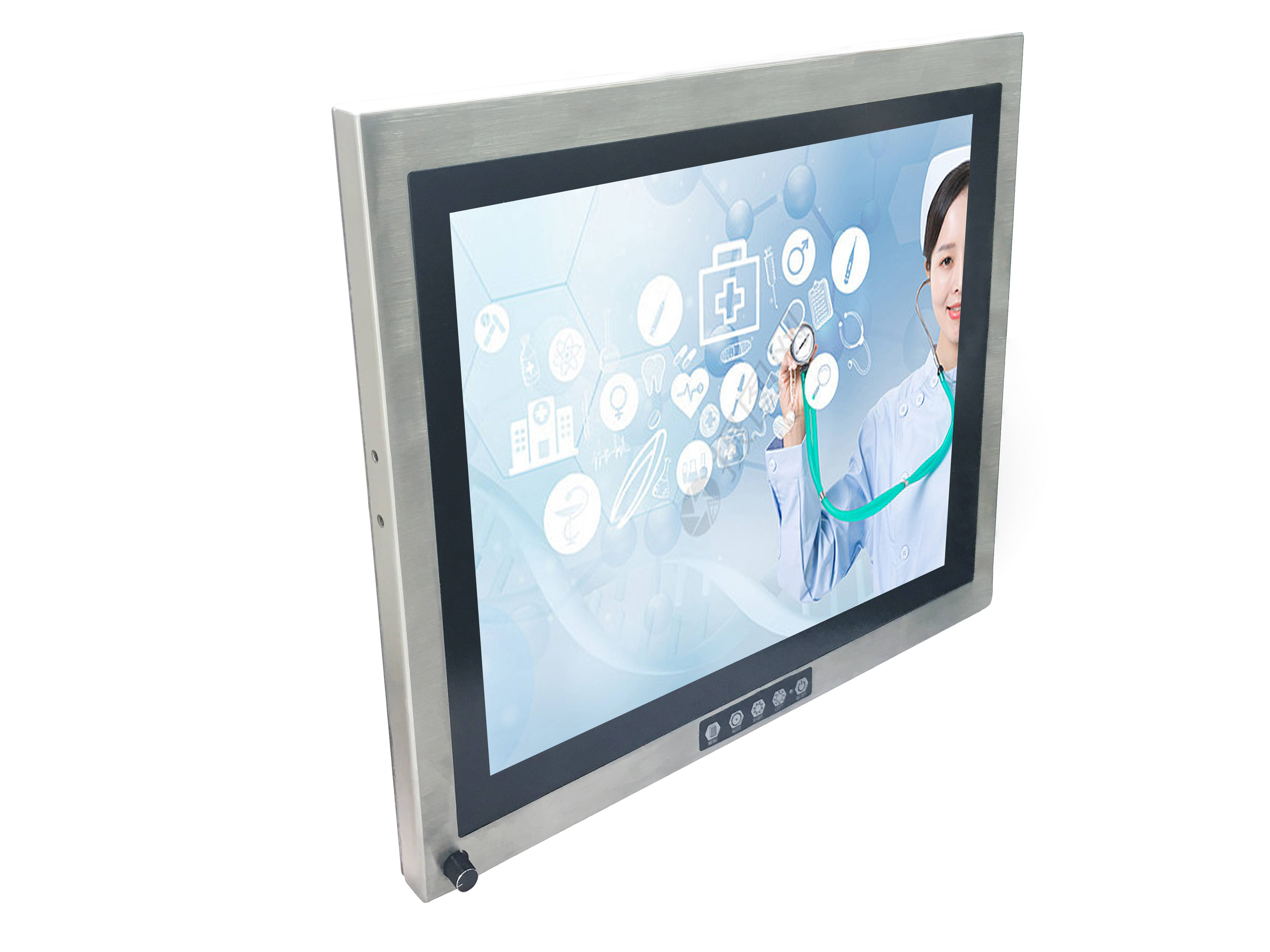 19-inch Industrial IP67 Waterproof Stainless Steel LCD Monitor